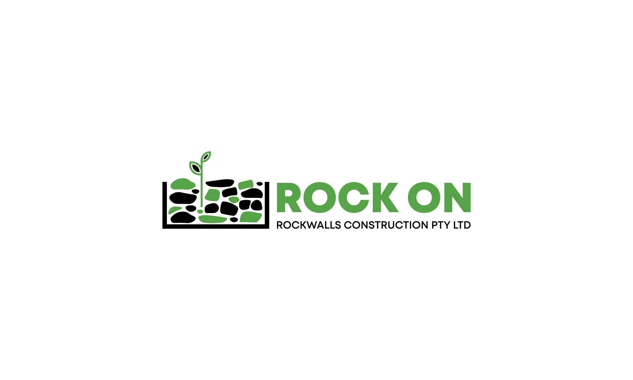 Logo of Rock on Rockwalls Construction Pty Ltd