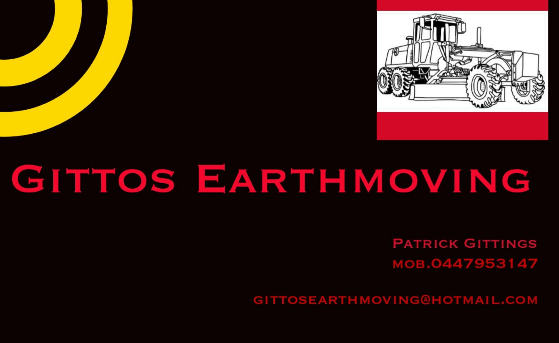 Logo of Gittos earthmoving