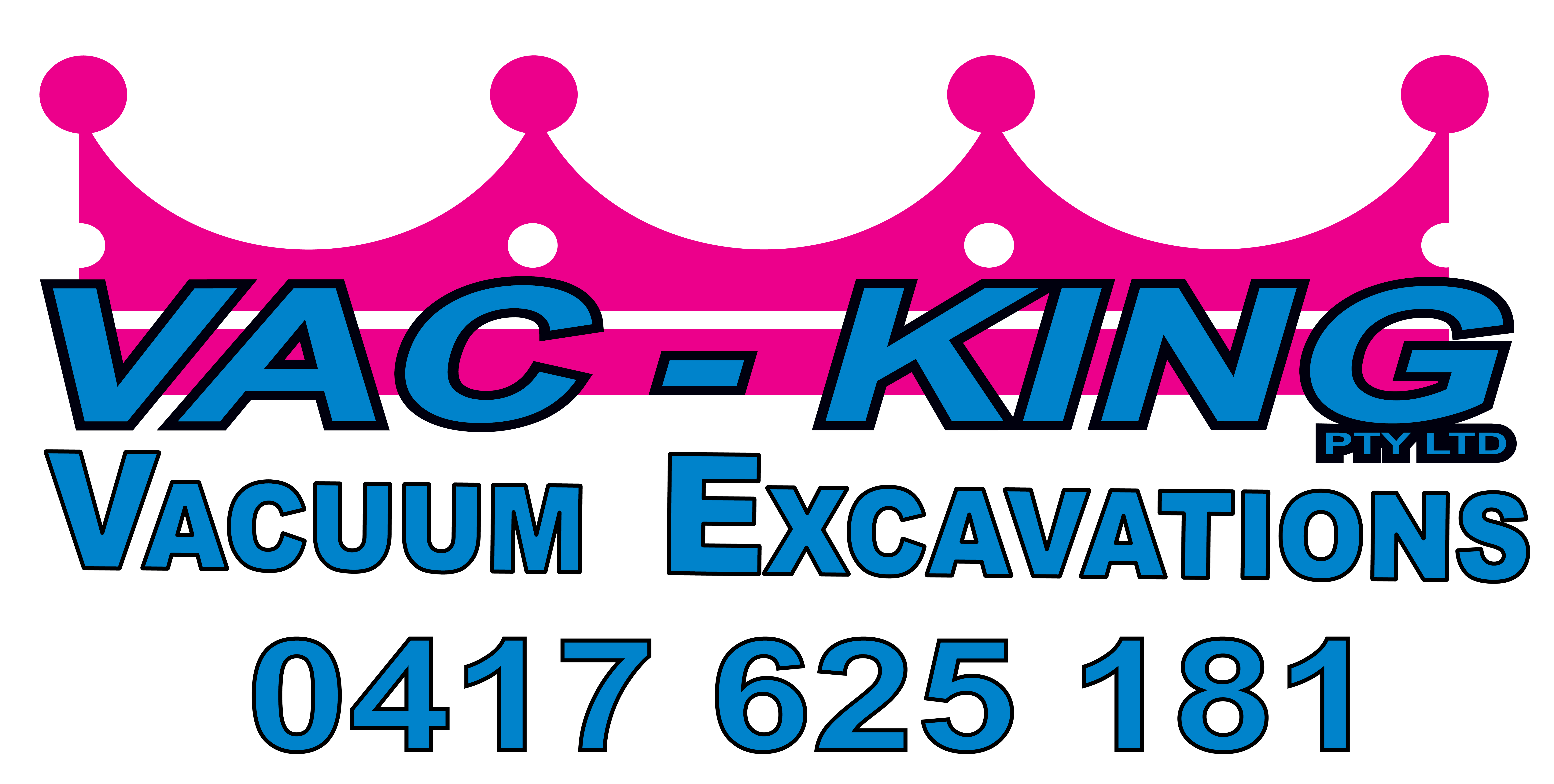 Logo of Vac-king Vacuum Excavations