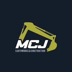 Logo of MCJ Earthworks and Construction