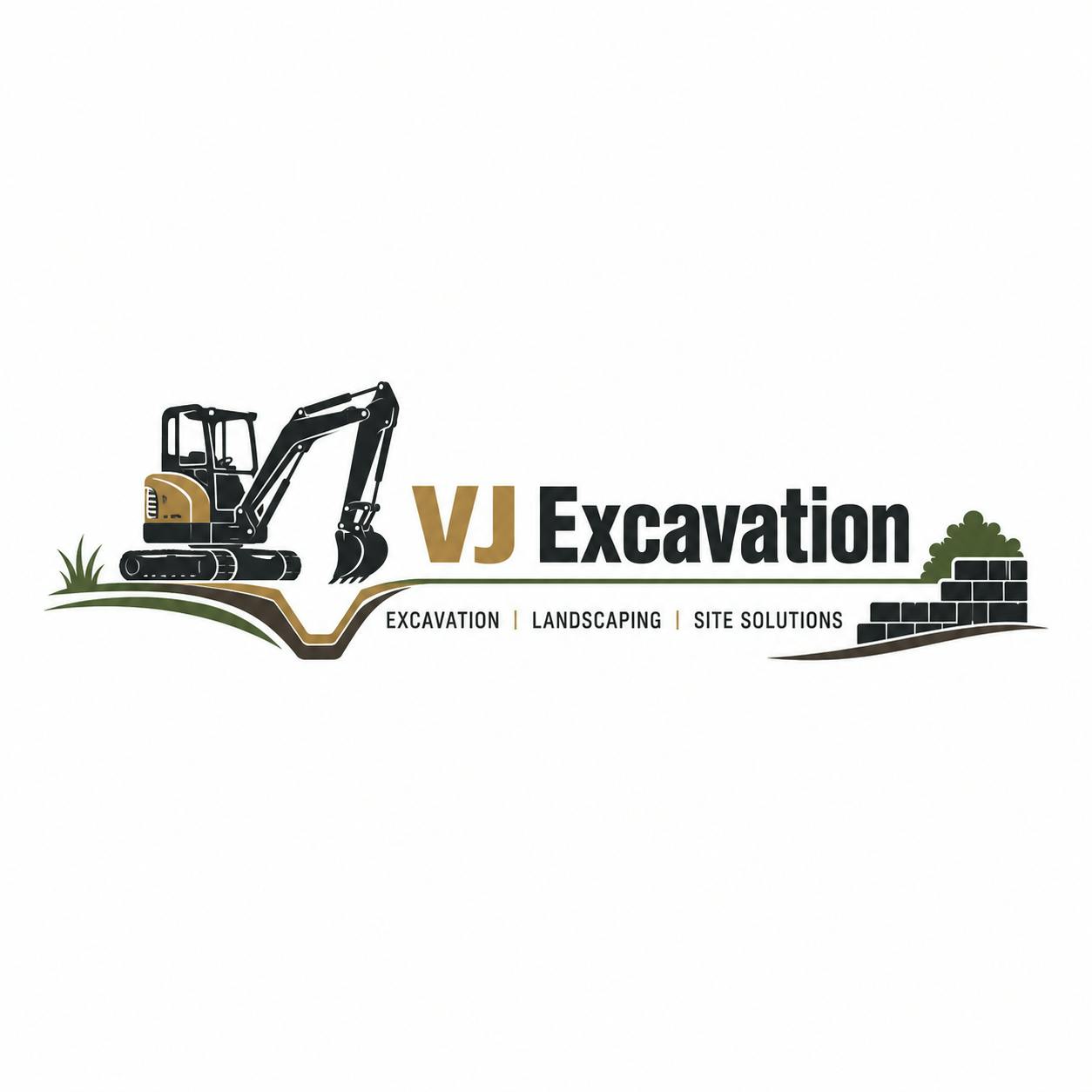Logo of VJ Excavation