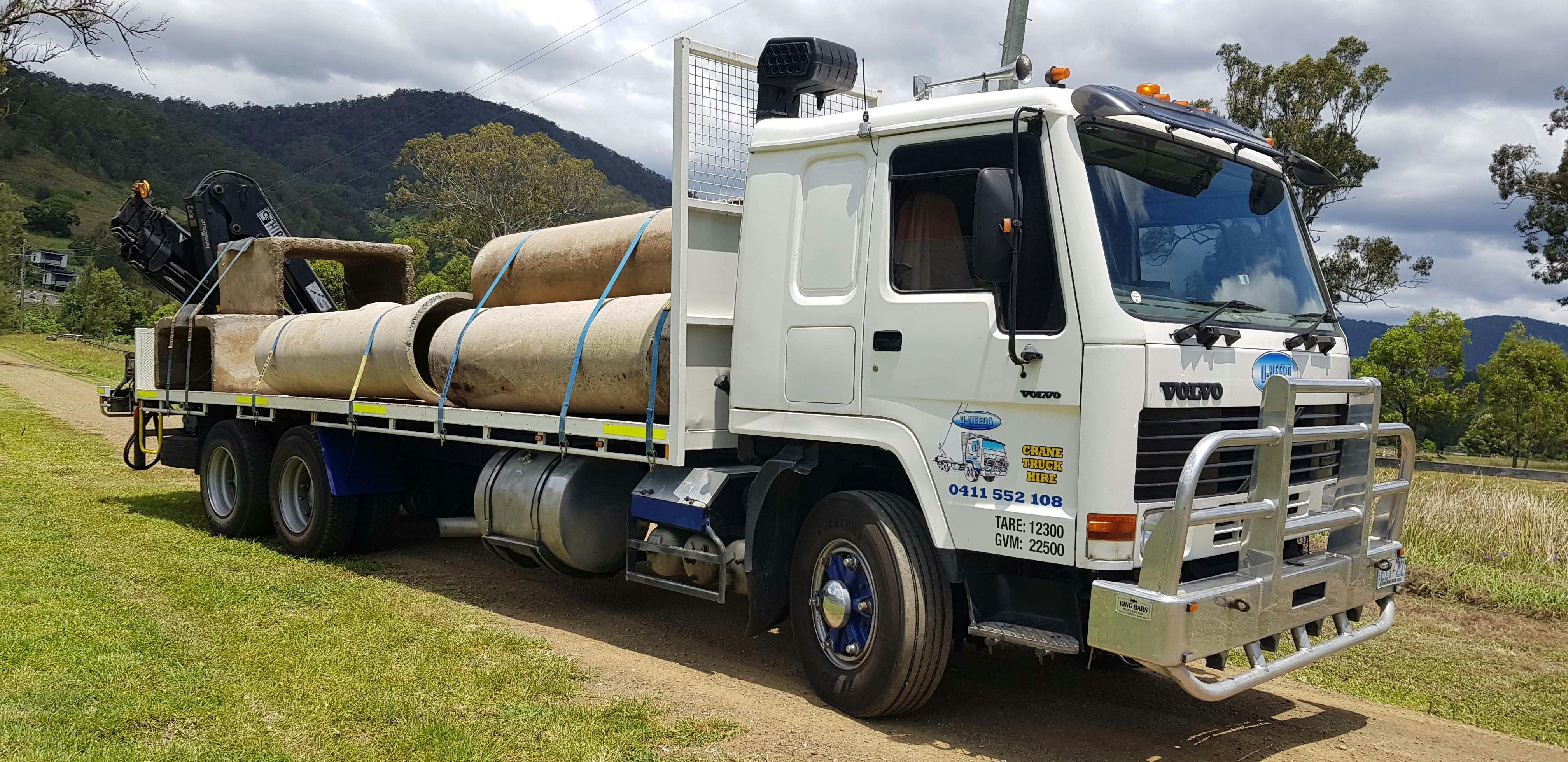 Logo of U Needa Crane Truck  Hire