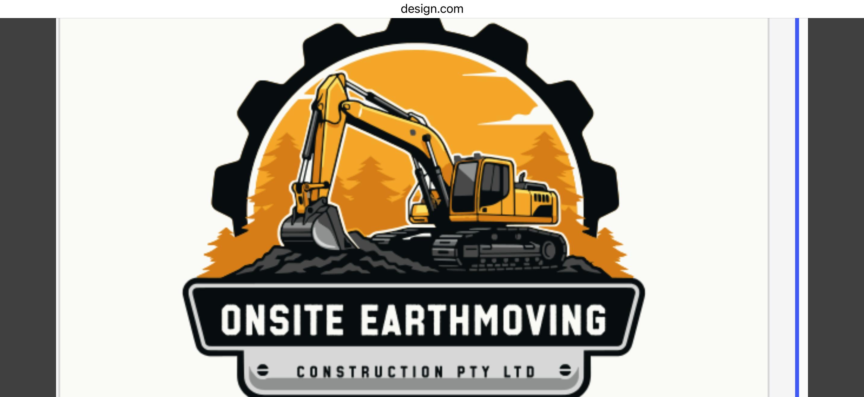 Logo of Onsite Earthmoving Construction Pty Ltd