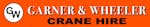 Logo of Garner & Wheeler Crane Hire