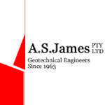 Logo of A.S.James Geotechnical Engineering Services