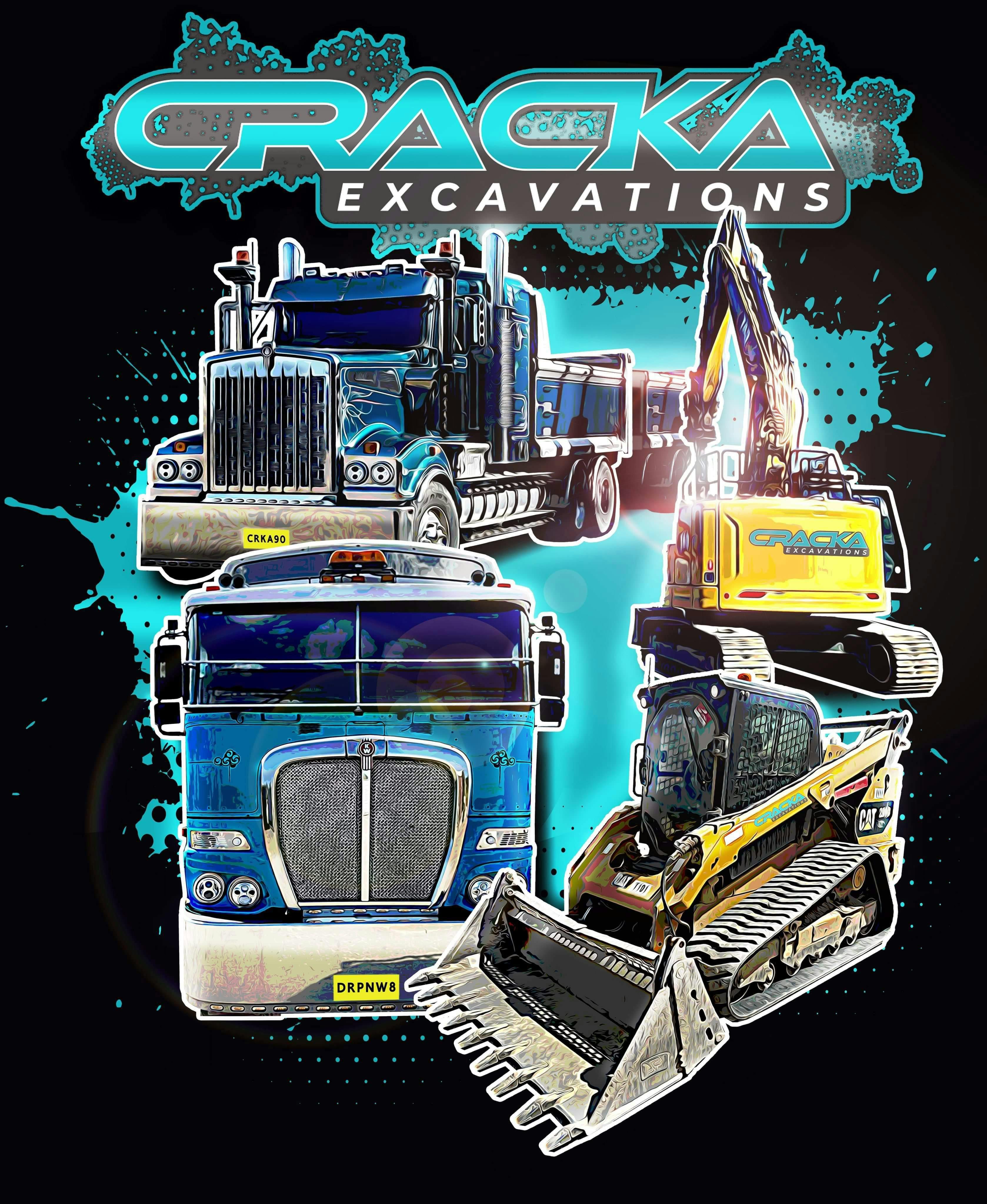 Logo of Cracka Excavations pty ltd
