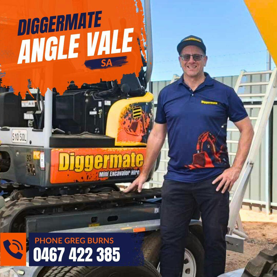 Logo of Diggermate Mini Excavator Hire Angle Vale
