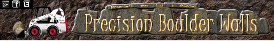 Logo of Precision Boulder Walls Pty Ltd