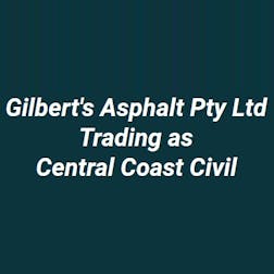 Logo of Gilbert's Asphalt Pty Ltd Trading as Central Coast Civil
