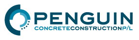 Logo of Penguin Concrete Constructions Pty Ltd