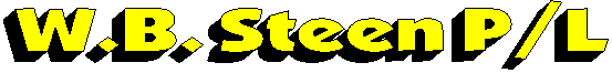 Logo of W B Steen Pty Ltd