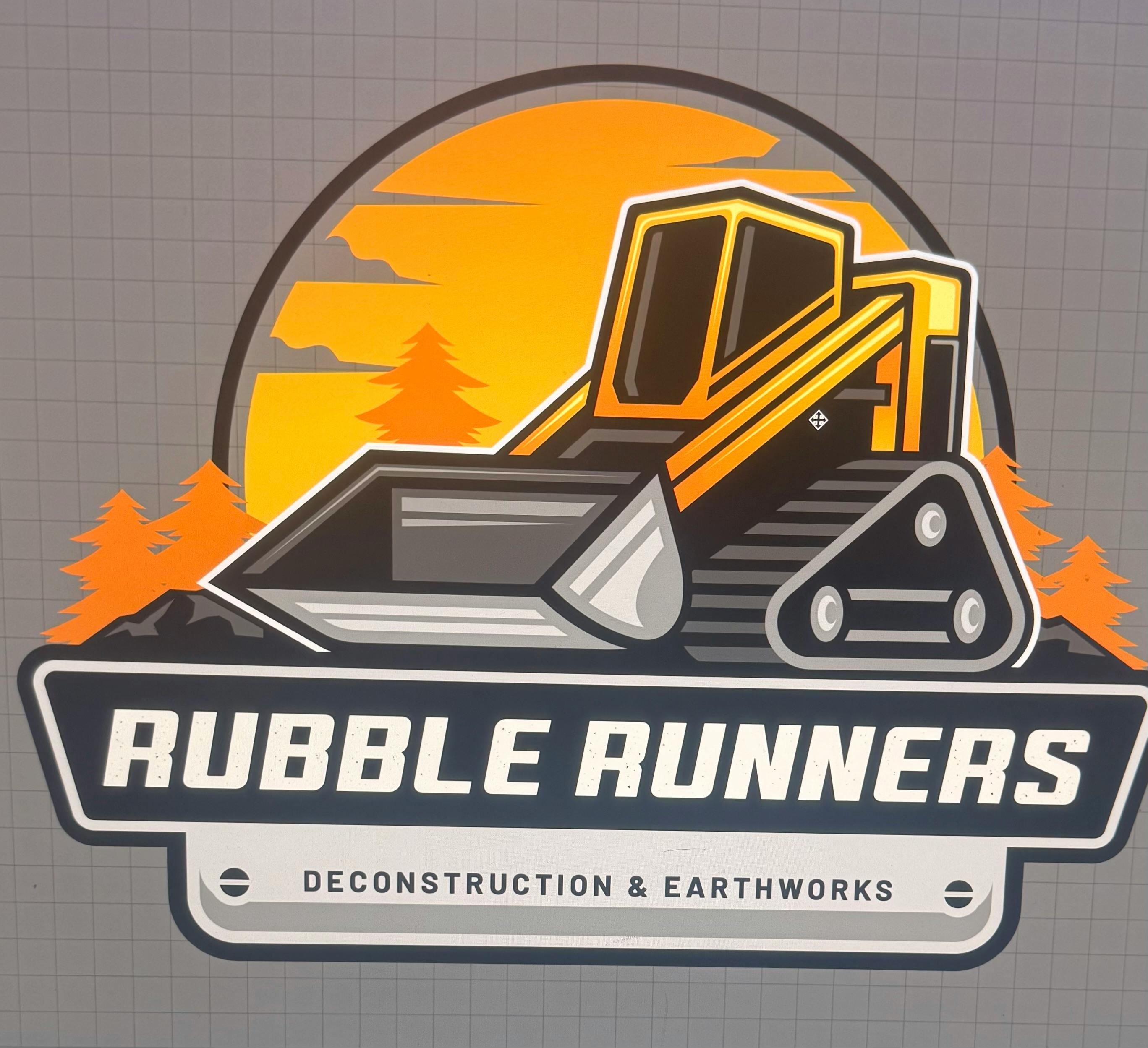 Logo of RubbleRunners deconstruction and earthworks
