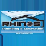 Logo of Rhinos Plumbing and Excavations 