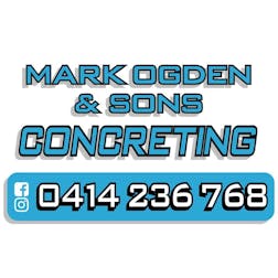 Logo of Mark Ogden & Sons Concreting