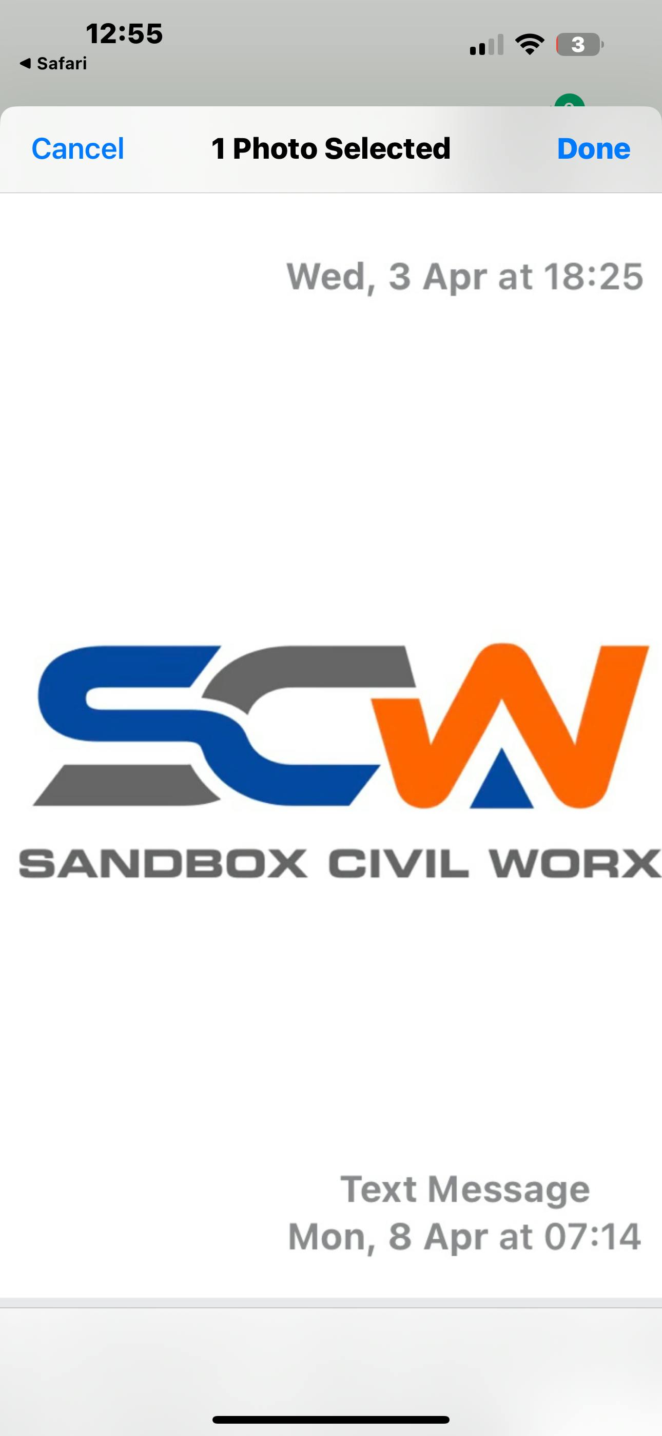 Logo of Sandbox civil worx
