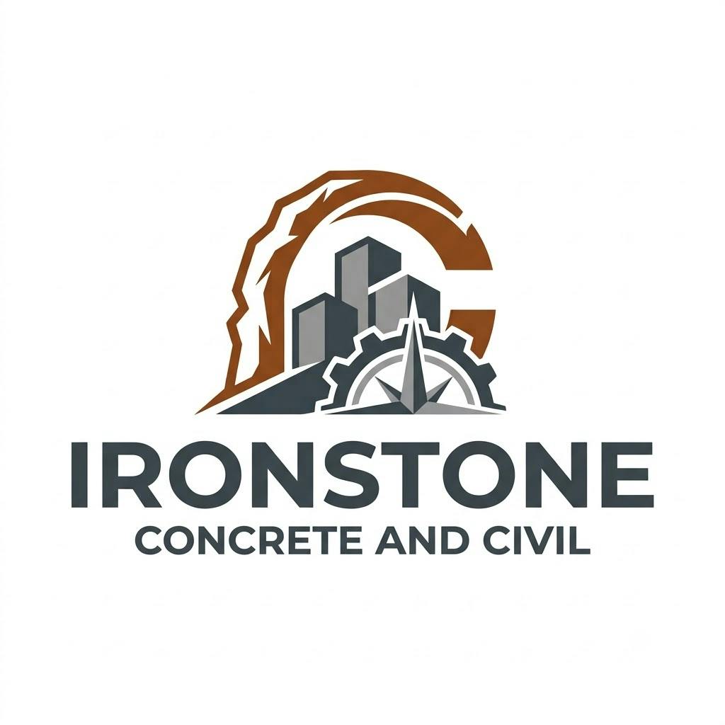 Logo of Ironstone Concrete and Civil