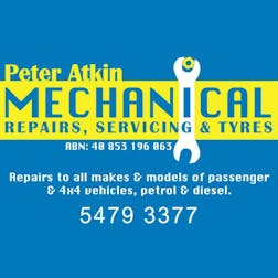 Logo of Peter Atkin Mechanical