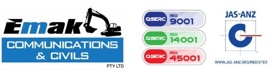 Logo of Emak Communications and Civils