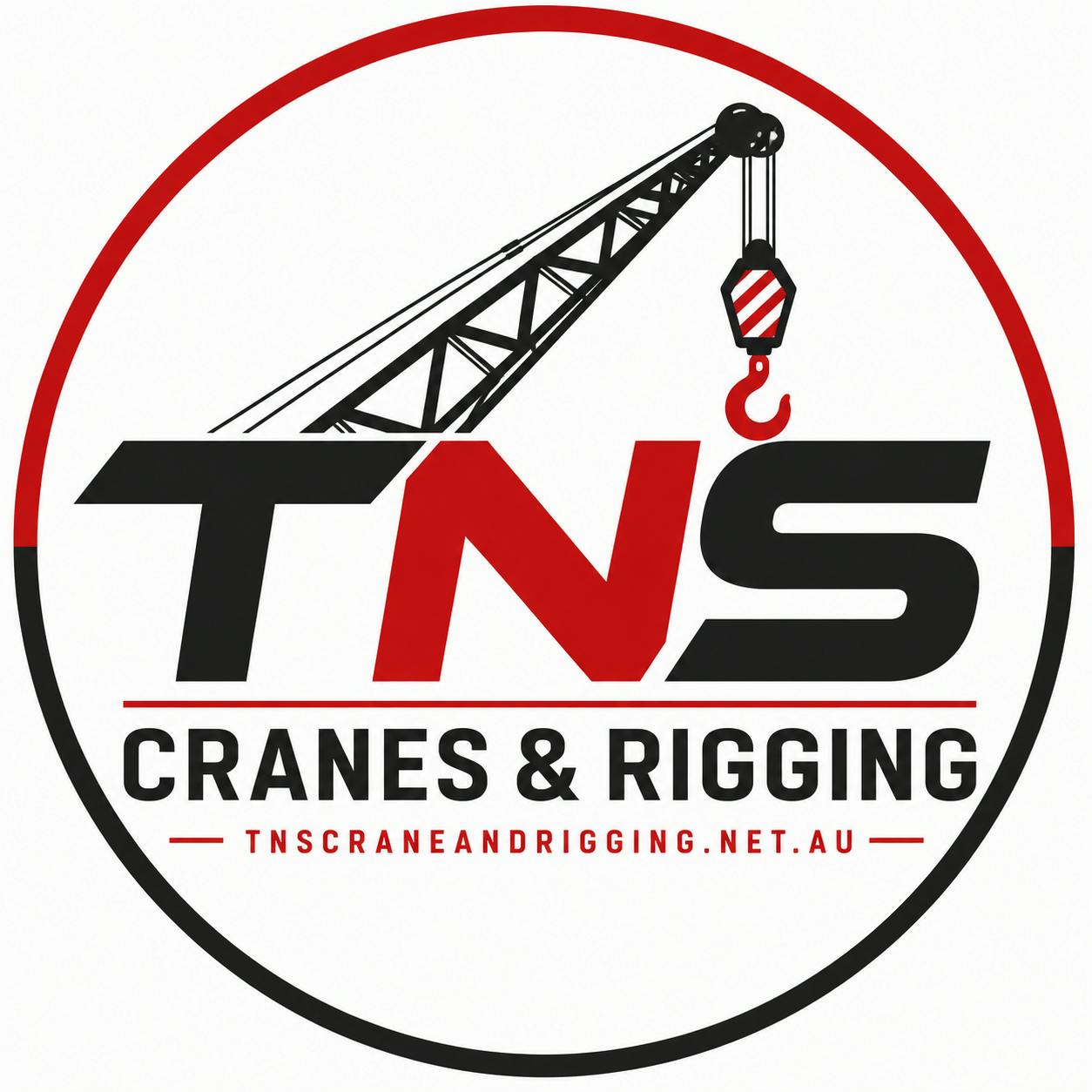 Logo of Tns cranes and rigging