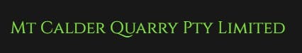 Logo of Mt Calder Quarry