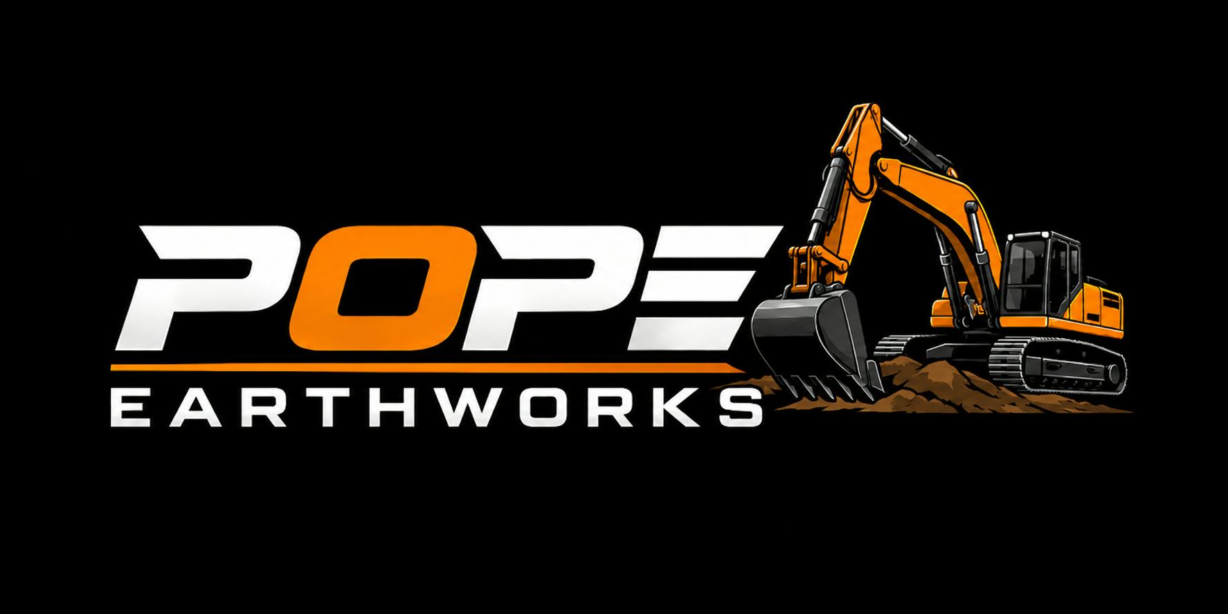 Logo of Pope Earthworks