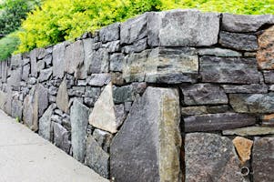 Rock Retaining Walls