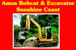 Logo of Amos Bobcat and Excavator Hire