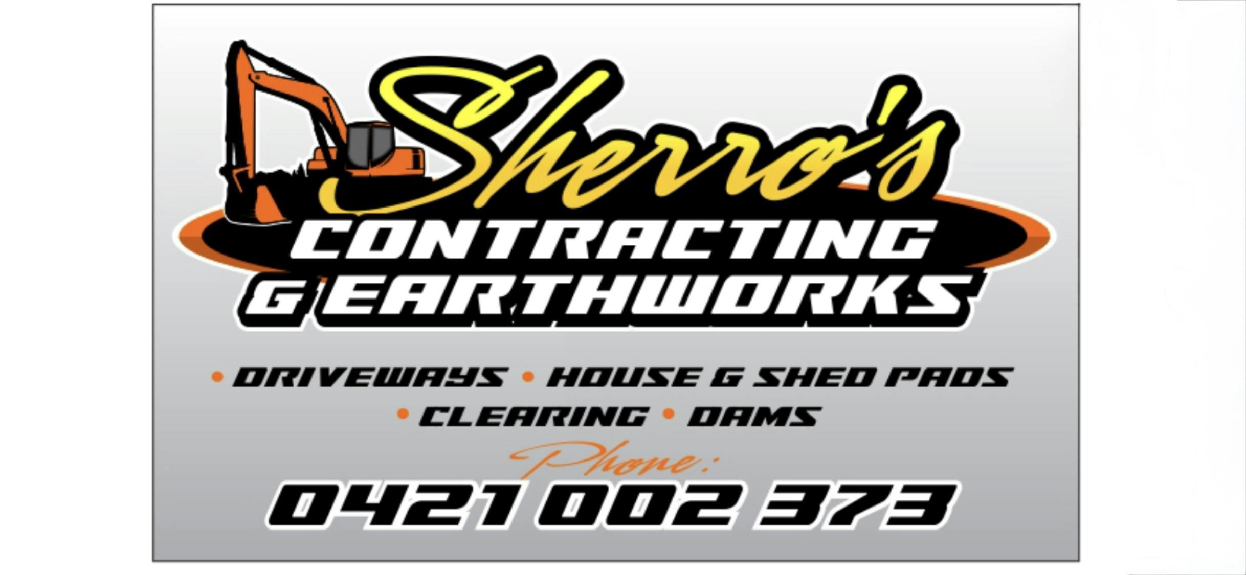 Logo of Sherro’s contracting & earthworks