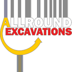 Logo of allround excavations