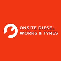 Logo of Onsite Diesel Works and Tyres