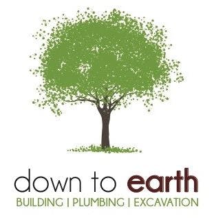 Logo of Down to Earth Building Plumbing and Excavation