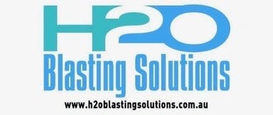 Logo of H2O blasting solutions