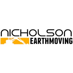 Logo of nicholson earthmoving