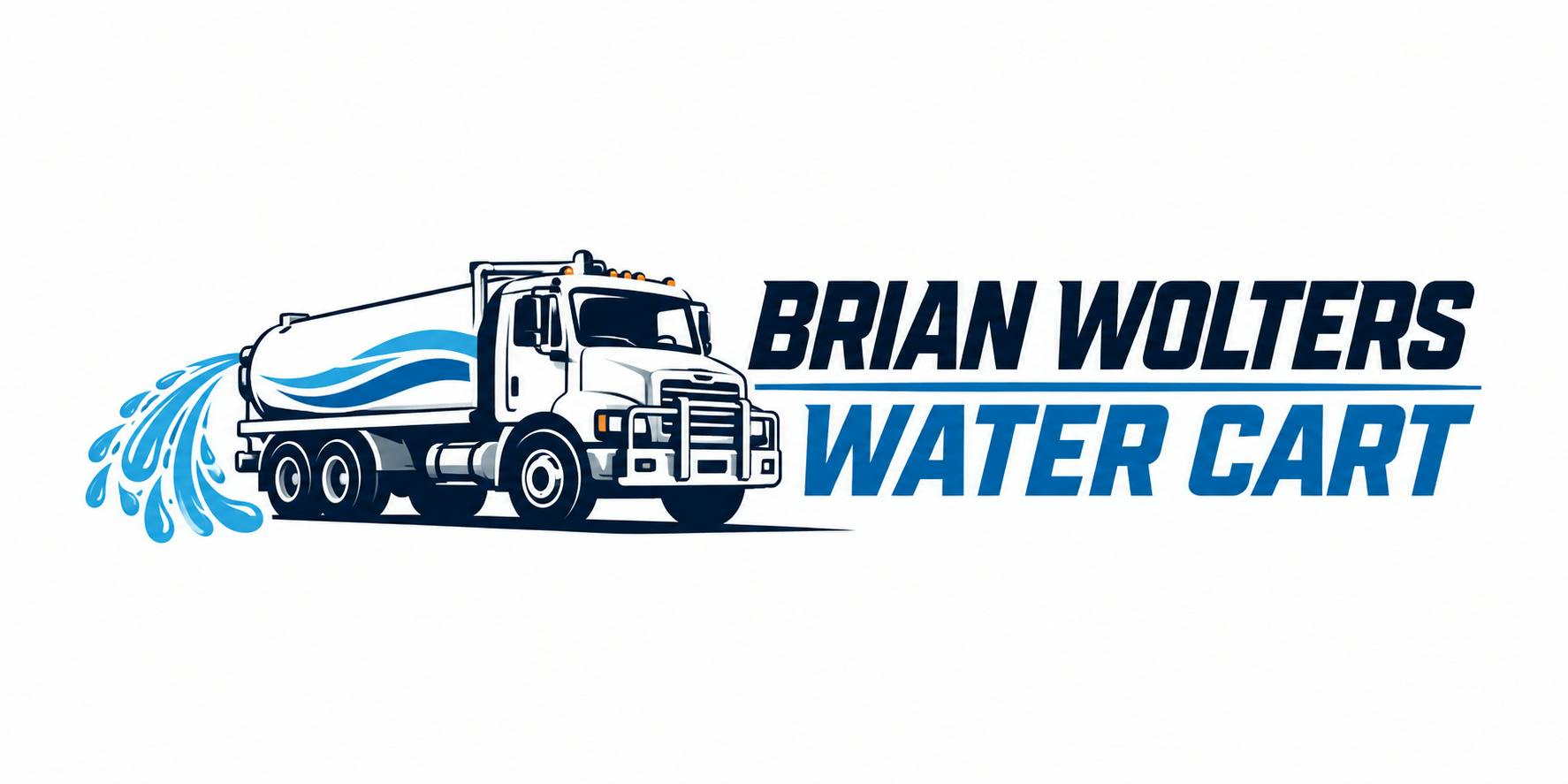 Logo of Brian Wolters water cart