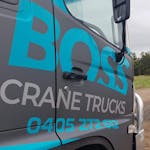 Logo of Boss crane trucks