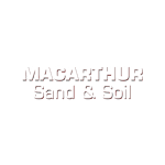 Logo of Macarthur Sand & Soil