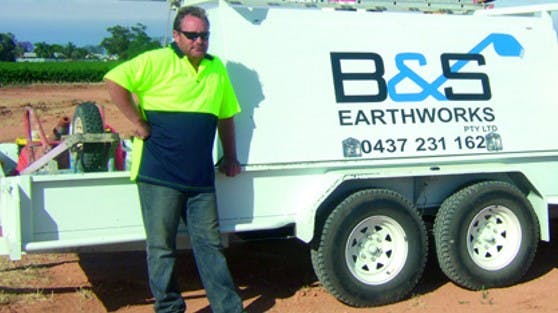 Logo of B & S Earthworks