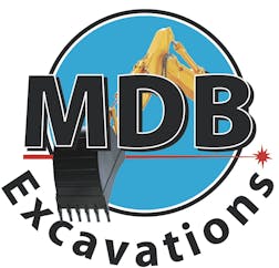 Logo of MDB Excavations