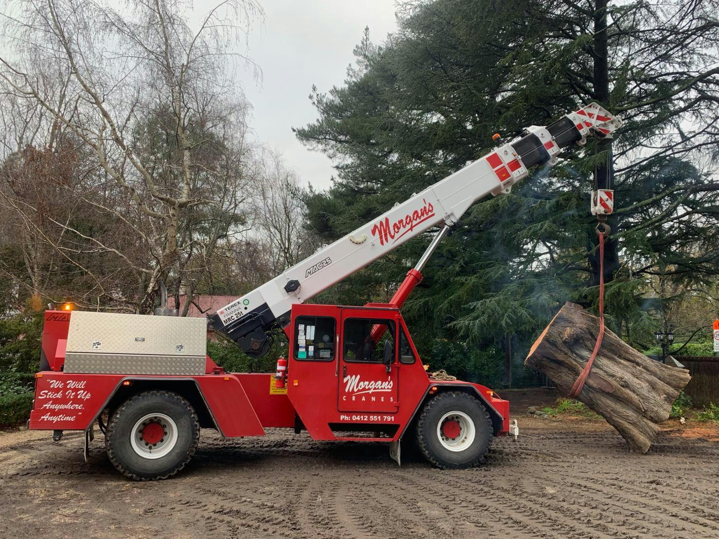 Logo of Morgan's Cranes