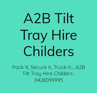 Logo of A2B Tilt Tray Hire Childers