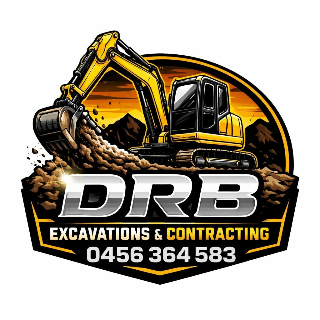 Logo of DRB excavations & contracting