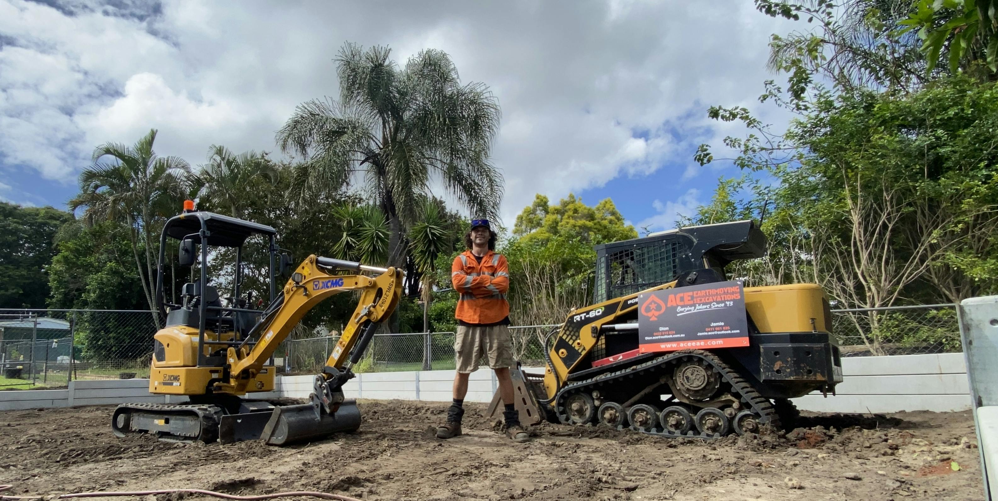 Logo of Ace Earthmoving & Excavations