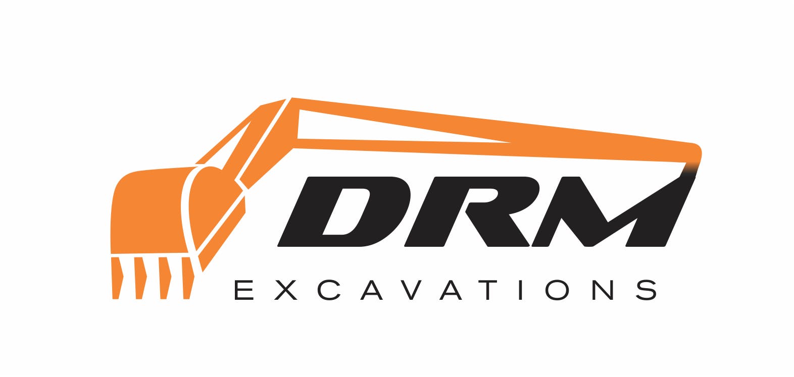 Logo of DRM Excavations