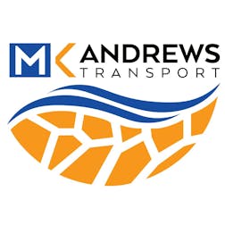 Logo of M & K Andrews Transport