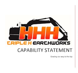Logo of Triple H Earthworks