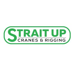 Logo of Strait Up Cranes & Rigging