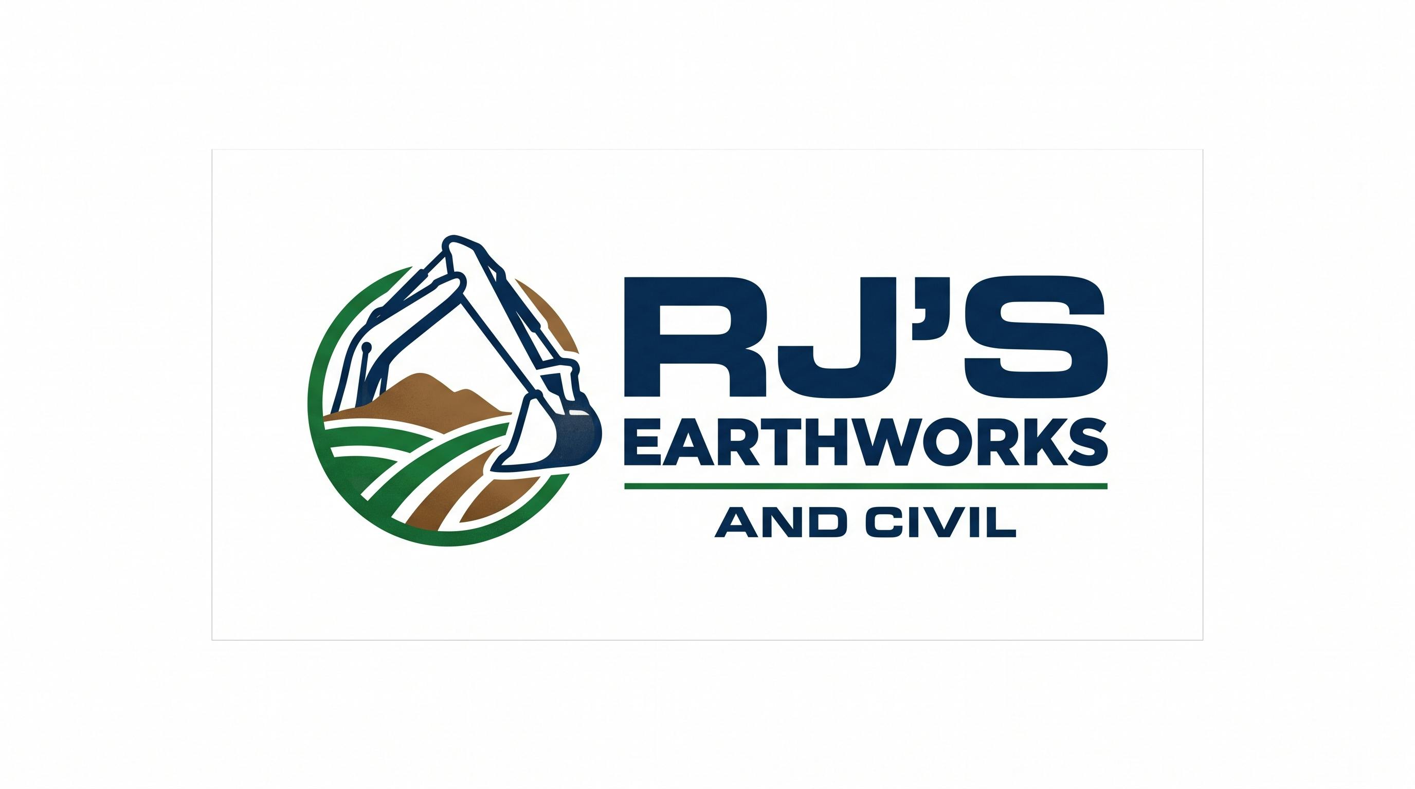 Logo of RJ's Earthworks and Civil