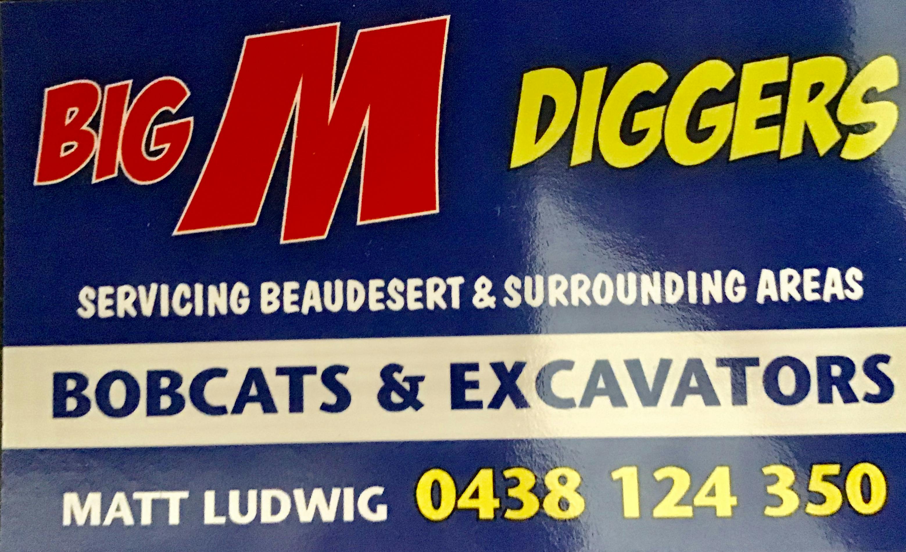 Logo of Big M Diggers