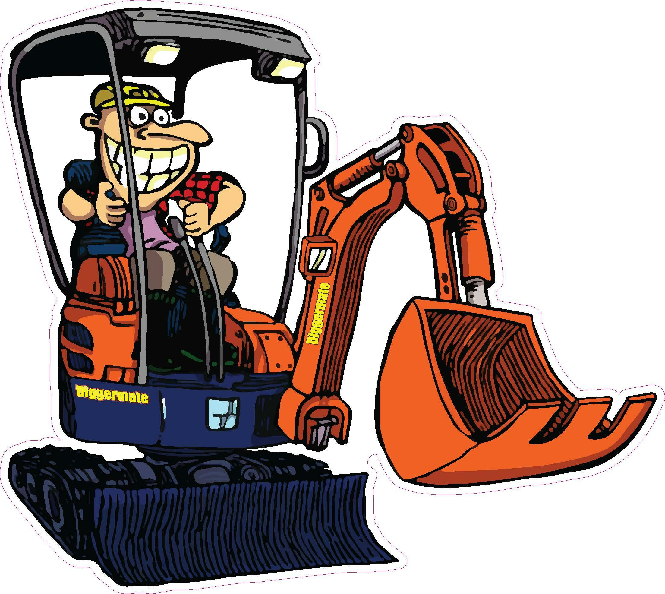 Logo of Diggermate Mini Excavator Hire Coffs Harbour