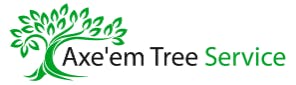 Logo of Axe'em Tree Service